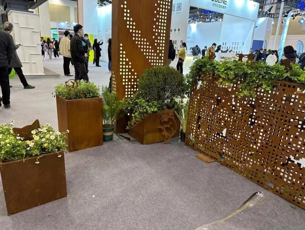 孝感耐候钢花箱